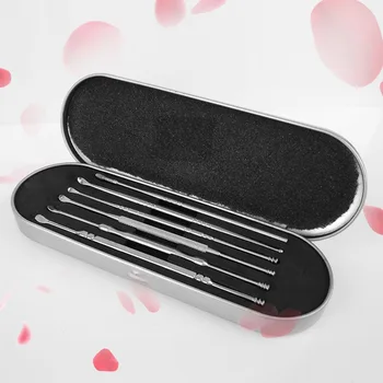 6pcs Easy Apply Cleaner Washable Rustless Safe Practical Double Ended With Box Stainless Steel Ear Remove Earpick Kit Spiral
6pcs Easy Apply Cleaner Washable Rustless Safe Practical Double Ended With Box Stainless Steel Ear Remove Earpick Kit Spiral