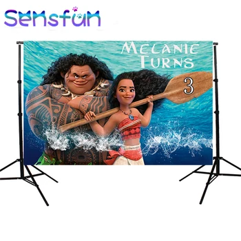 Sensfun Blue Sea Surfing Baby Moana Background Vaiana Princess Custom Photo Studio Background Backdrop 7x5ft 
Sensfun Blue Sea Surfing Baby Moana Background Vaiana Princess Custom Photo Studio Background Backdrop 7x5ft