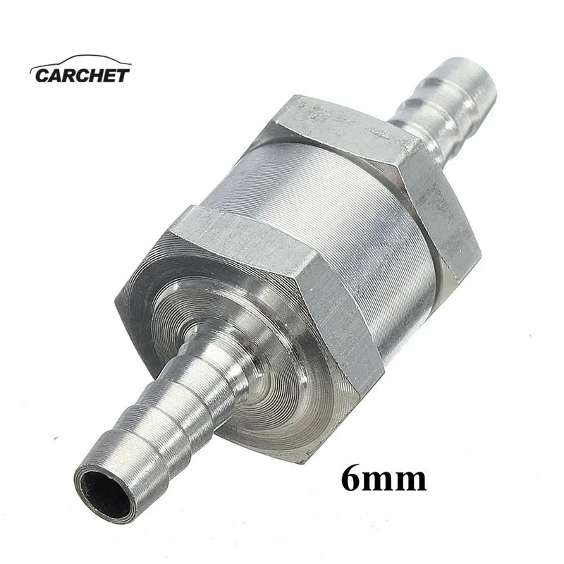 CARCHET Automotive aluminum alloy gasoline Diesel fuel one-way check valve 6/8/9/10/12 aluminum alloy check valvecar accessories
CARCHET Automotive aluminum alloy gasoline Diesel fuel one-way check valve 6/8/9/10/12 aluminum alloy check valvecar accessories