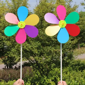 6 Pcs Thicken Decorative Unique Single Layer Windmills Pinwheel Children's Toy Outdoor Ornament for Garden Kids Outdoor Children
6 Pcs Thicken Decorative Unique Single Layer Windmills Pinwheel Children's Toy Outdoor Ornament for Garden Kids Outdoor Children