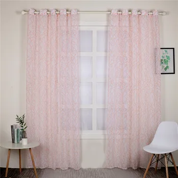European Style Jacquard Design Home Decoration Modern Curtain Tulle Fabrics Organza Sheer Panel Window Treatment
European Style Jacquard Design Home Decoration Modern Curtain Tulle Fabrics Organza Sheer Panel Window Treatment