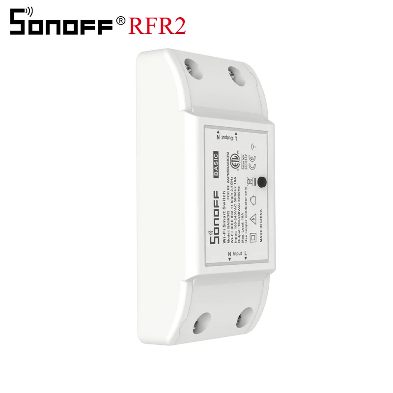 Itead SONOFF RFR2 Wireless Wifi Switch For Smart Home Portable 433Mhz RF Control Diy Model Compatible With Google Home Alexa
Itead SONOFF RFR2 Wireless Wifi Switch For Smart Home Portable 433Mhz RF Control Diy Model Compatible With Google Home Alexa
