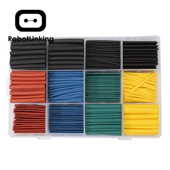 New 530pcs Multi Color Heat Shrink Tubing Insulation Shrinkable Assortment Electronic Polyolefin Ratio 2:1 Wrap Sleeve Tube Kit
New 530pcs Multi Color Heat Shrink Tubing Insulation Shrinkable Assortment Electronic Polyolefin Ratio 2:1 Wrap Sleeve Tube Kit