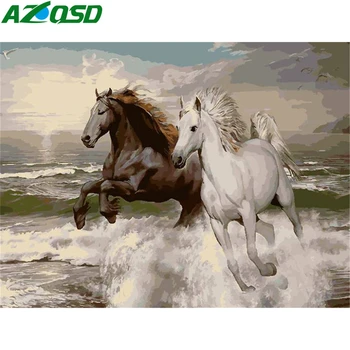 AZQSD Paint By Number Horse Hand Paint Kit Canvas Coloring By Numbers Sea Animal Kits Drawing Canvas DIY Unframed Decoration
AZQSD Paint By Number Horse Hand Paint Kit Canvas Coloring By Numbers Sea Animal Kits Drawing Canvas DIY Unframed Decoration