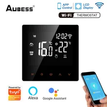 Aubess Tuya WiFi Smart Thermostat Electric Floor Heating Water/Gas Boiler Temperature Controller Work With Google Home Alexa
Aubess Tuya WiFi Smart Thermostat Electric Floor Heating Water/Gas Boiler Temperature Controller Work With Google Home Alexa