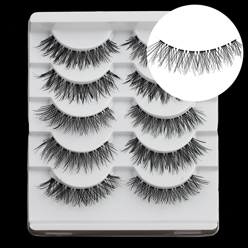 2019 New Fashion High Quality 5 Pairs Pretty Long Cross False Eyelashes Makeup Natural Fake Thick Eye Lashes
2019 New Fashion High Quality 5 Pairs Pretty Long Cross False Eyelashes Makeup Natural Fake Thick Eye Lashes