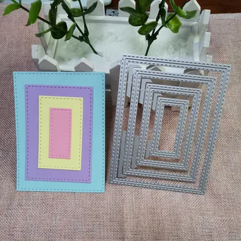 Rectangle Frame Border New Cutting Dies Stencil Template for Embossing DIY Paper Album Gift Cards Decor Craft Scrapbooking Dies
Rectangle Frame Border New Cutting Dies Stencil Template for Embossing DIY Paper Album Gift Cards Decor Craft Scrapbooking Dies