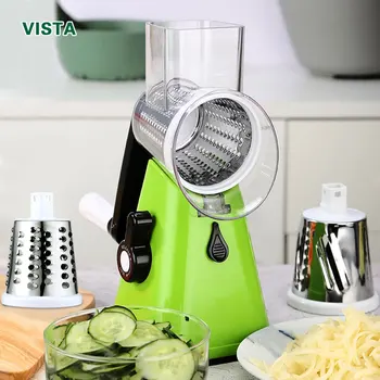 Manual Vegetable Cutter Slicer Kitchen Accessories Multifunctional Round Rotate Mandoline Slicer Potato Cheese Kitchen Gadgets
Manual Vegetable Cutter Slicer Kitchen Accessories Multifunctional Round Rotate Mandoline Slicer Potato Cheese Kitchen Gadgets