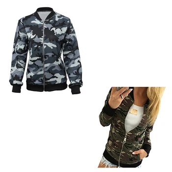 Women Camouflage Jacket Coat Autumn Winter Street Jacket Women Casual Jackets(ARMY GREEN,XL/US~10/UK~14)
Women Camouflage Jacket Coat Autumn Winter Street Jacket Women Casual Jackets(ARMY GREEN,XL/US~10/UK~14)