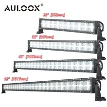 

AULOOX 22 32 42 52" Inch 7D Straight Truck LED Work Light Bar Lamp White DRL For Bus 4x4 4WD Jeep Off Road SUV Lorry Pickup ATV