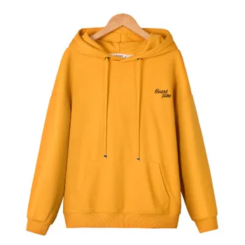 Fashion New cotton hooded sweater women's casual long-sleeved pullover 
Fashion New cotton hooded sweater women's casual long-sleeved pullover