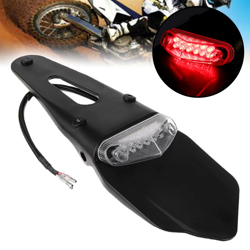 Mayitr 1pc Black ABS Polisport Enduro Universal Tail Tidy 12 LED Rear Stop Tail Light Trail Supermoto
Mayitr 1pc Black ABS Polisport Enduro Universal Tail Tidy 12 LED Rear Stop Tail Light Trail Supermoto