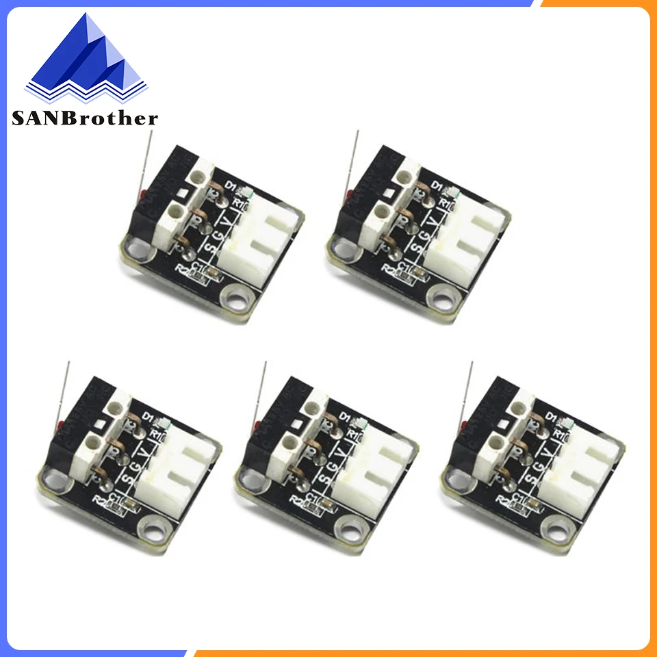 5Pcs 3D Printer Accessories X/Y/Z Axis End Stop Limit Switch 3Pin N/O N/C Control Easy to Use Micro Switch for CR-10 Series Ende
5Pcs 3D Printer Accessories X/Y/Z Axis End Stop Limit Switch 3Pin N/O N/C Control Easy to Use Micro Switch for CR-10 Series Ende