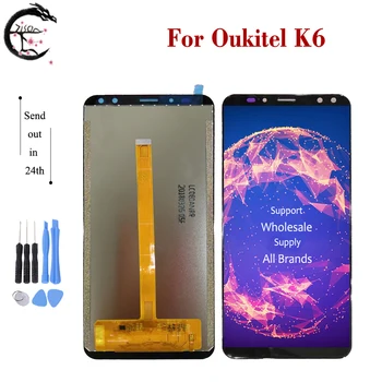 5.99" LCD For Oukitel K6 K 6 Full Display Screen Touch Sensor Digitizer Assembly Replacement For Oukitel K6 Display 2160*1080
5.99" LCD For Oukitel K6 K 6 Full Display Screen Touch Sensor Digitizer Assembly Replacement For Oukitel K6 Display 2160*1080
