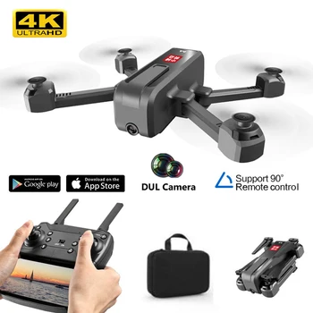 New WIFI FPV Mini Drone With 4K 1080P Wide Angle Camera HD 50x zoom Hight Hold Mode RC Foldable Quadcopter Drone
New WIFI FPV Mini Drone With 4K 1080P Wide Angle Camera HD 50x zoom Hight Hold Mode RC Foldable Quadcopter Drone