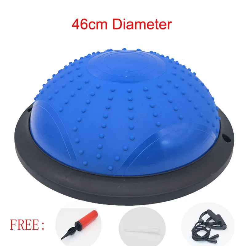46cm/18'' Yoga Half Ball Balance Exercise Pilates Wave Velocity Ball Point Massage Semicircle Fitness Strength Training Fitball
46cm/18'' Yoga Half Ball Balance Exercise Pilates Wave Velocity Ball Point Massage Semicircle Fitness Strength Training Fitball