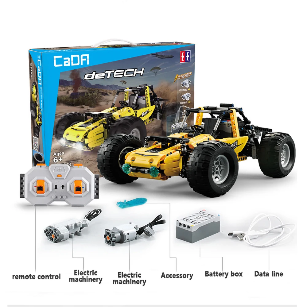 552PCS Car Bricks 2.4G RC Car Building Blocks Bricks With LED Light Technic Children DIY Assemble RC Toy for Kids Gif
552PCS Car Bricks 2.4G RC Car Building Blocks Bricks With LED Light Technic Children DIY Assemble RC Toy for Kids Gif