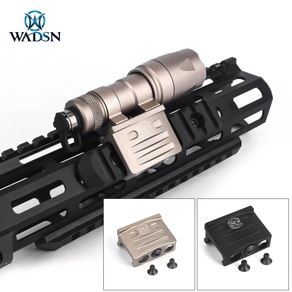 WADSN Softair Flashlight Base RM45 OffSet Mount For M300&M600 Scout Lights Hunting Rifle M600C Weapon Light Mounts Accessories
WADSN Softair Flashlight Base RM45 OffSet Mount For M300&M600 Scout Lights Hunting Rifle M600C Weapon Light Mounts Accessories