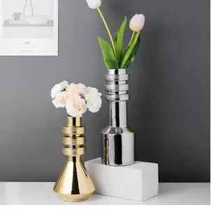 EUROPEAN GOLDEN SCREW CERAMIC VASES MODERN FLOWER ARRANGEMENT HOME LIVING ROOM BOOKCASE DESKTOP ART DECOR FLOWER VASE HOME DECOR
EUROPEAN GOLDEN SCREW CERAMIC VASES MODERN FLOWER ARRANGEMENT HOME LIVING ROOM BOOKCASE DESKTOP ART DECOR FLOWER VASE HOME DECOR