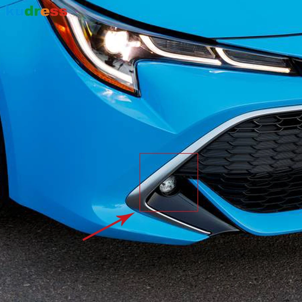 For Toyota Corolla 2019 2020 Hatchback Exterior Accessories ABS Chrome Front Head Fog lamp light Cover Trim Frame Garnish Bezel
For Toyota Corolla 2019 2020 Hatchback Exterior Accessories ABS Chrome Front Head Fog lamp light Cover Trim Frame Garnish Bezel