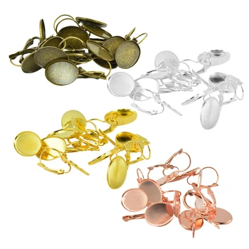 48pcs 18x13mm DIY Brass Earring Hooks Blanks Earring Base Backs Findings
48pcs 18x13mm DIY Brass Earring Hooks Blanks Earring Base Backs Findings