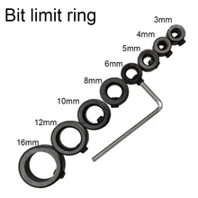 8pcs/set 3-16mm Woodworking Drill Locator Drill Bit Depth Stop Collars Ring Positioner Drill Locator Wood Drill Bit 
8pcs/set 3-16mm Woodworking Drill Locator Drill Bit Depth Stop Collars Ring Positioner Drill Locator Wood Drill Bit