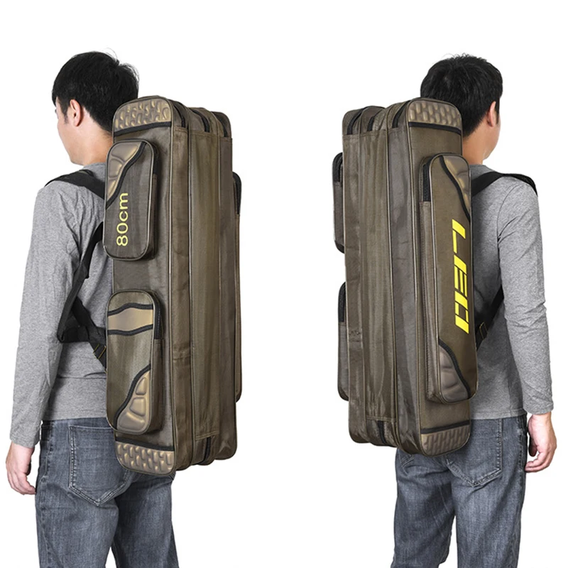 Fishing Jig Bag 3 Layer Fishing Holdall Tackle Fishing Reels Storage Case Pole Bag Fishing Backpack Lure Bag Rod Carry 80cm 90cm
Fishing Jig Bag 3 Layer Fishing Holdall Tackle Fishing Reels Storage Case Pole Bag Fishing Backpack Lure Bag Rod Carry 80cm 90cm