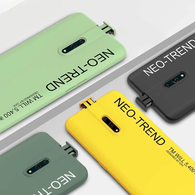 Карамельный цвет мягкий силиконовый ударопрочный чехол для телефона OPPO K3 подъем