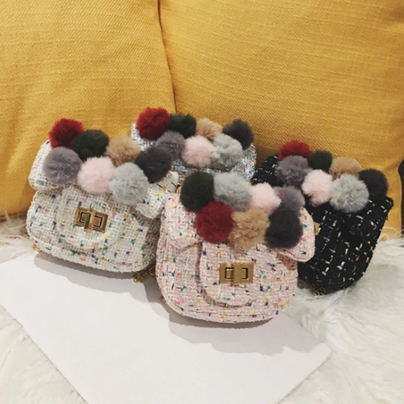 Cute Plush Ball Messenger Bag Princess Girl Party Bag Purse Soft Fashion Shoulder Bag Bow Hair Ball Handbag
Cute Plush Ball Messenger Bag Princess Girl Party Bag Purse Soft Fashion Shoulder Bag Bow Hair Ball Handbag