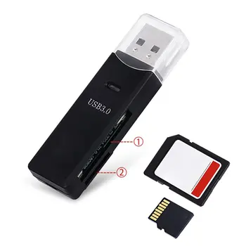 USB 3.0 High Speed Multi-interface Memory Card Reader Adapter For Micro SDXC TF T-Flash Reader Supports SDXC 64G dropshiping New
USB 3.0 High Speed Multi-interface Memory Card Reader Adapter For Micro SDXC TF T-Flash Reader Supports SDXC 64G dropshiping New