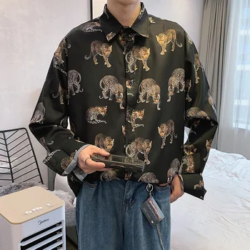 2020 Spring New European And American Style Couple Models Loose Printing Cartoon Shirt Casual M-5XL Streetwear
2020 Spring New European And American Style Couple Models Loose Printing Cartoon Shirt Casual M-5XL Streetwear