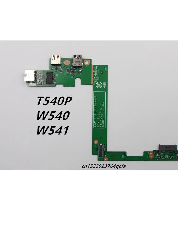 Original for Lenovo ThinkPad T540P W540 W541 USB LAN Ethernet Board Interface Subcard 04X5512 48.4L029.011 48.4L027.011
Original for Lenovo ThinkPad T540P W540 W541 USB LAN Ethernet Board Interface Subcard 04X5512 48.4L029.011 48.4L027.011