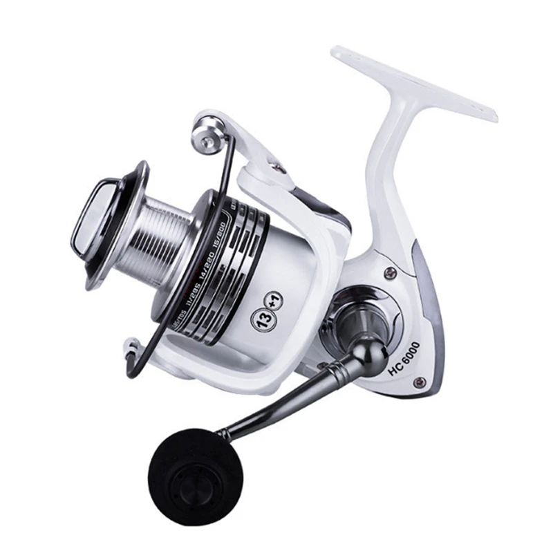 13+1BB Spinning Fishing Reels Saltwater Metal Spool Cup Wire White Pre Loading Spinning Wheel Handle Carp Fishing Accessories
13+1BB Spinning Fishing Reels Saltwater Metal Spool Cup Wire White Pre Loading Spinning Wheel Handle Carp Fishing Accessories