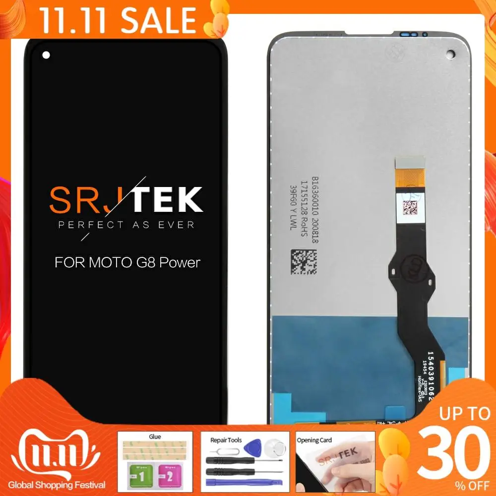 Original 6.4 For Motorola Moto G8 Power LCD Display Touch Glass Digitizer Assembly G8Power XT2041 XT-2041-1 Screen Replacement 
Original 6.4 For Motorola Moto G8 Power LCD Display Touch Glass Digitizer Assembly G8Power XT2041 XT-2041-1 Screen Replacement