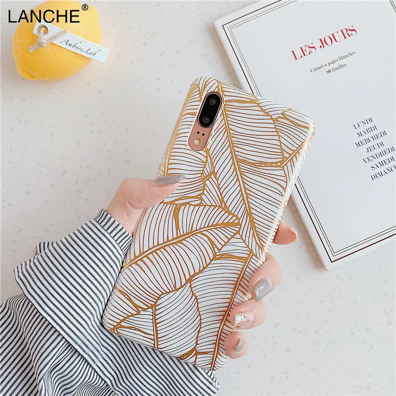 LANCHE For Huawei P20 P30 Mate 20 Lite Case Luxury Golden Leaf Pattern Phone Cover For Huawei P20 P30 Mate 20 Pro Case Fundas
LANCHE For Huawei P20 P30 Mate 20 Lite Case Luxury Golden Leaf Pattern Phone Cover For Huawei P20 P30 Mate 20 Pro Case Fundas