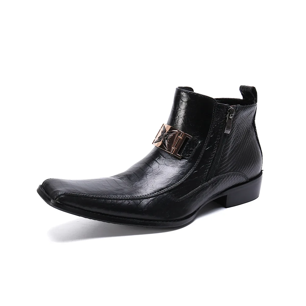 Martin Boots High Top Short Boots Middle Top Tooling Men's Shoes Fashionable Cow Leather Retro Summer Pointed Toe Ankle
Martin Boots High Top Short Boots Middle Top Tooling Men's Shoes Fashionable Cow Leather Retro Summer Pointed Toe Ankle