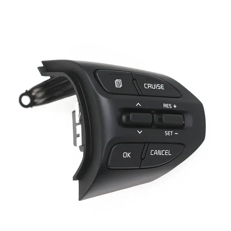 For KIA K2 RIO IKSLAIN AUGUST X-LINE LUXE RED LINE Steering Wheel Cruise control Button Bluetooth Audio Phone Volume Switch Car |