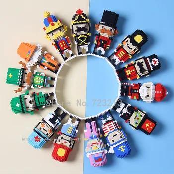 14cm The Nutcracker Loyal Soldier Figure Single King Navy Tiny Bricks Particles Building Blocks Assembled Toys For Kids
14cm The Nutcracker Loyal Soldier Figure Single King Navy Tiny Bricks Particles Building Blocks Assembled Toys For Kids