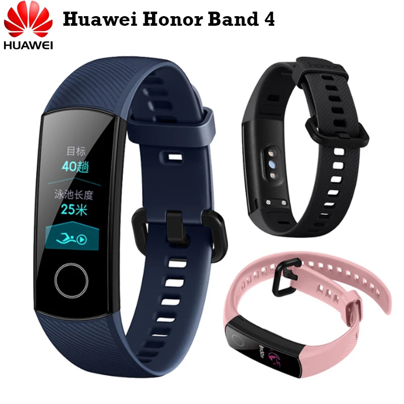 Original Huawei Honor Band 4 Standard Version SmartWristband 0.95" AMOLED Color Touchscreen Posture Detect Heart Rate Monitroing
Original Huawei Honor Band 4 Standard Version SmartWristband 0.95" AMOLED Color Touchscreen Posture Detect Heart Rate Monitroing