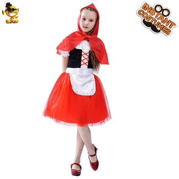Little Red Riding Hood Dress Cosplay Cosplay Dress Girl's Princess Halloween Costume Clothes
Little Red Riding Hood Dress Cosplay Cosplay Dress Girl's Princess Halloween Costume Clothes