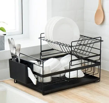 Stainless Steel Double Layer Dish Drain Kitchen Dish Rack Kitchen Washing Holder Drying Rack Home Storage Organizer Rack HWC
Stainless Steel Double Layer Dish Drain Kitchen Dish Rack Kitchen Washing Holder Drying Rack Home Storage Organizer Rack HWC