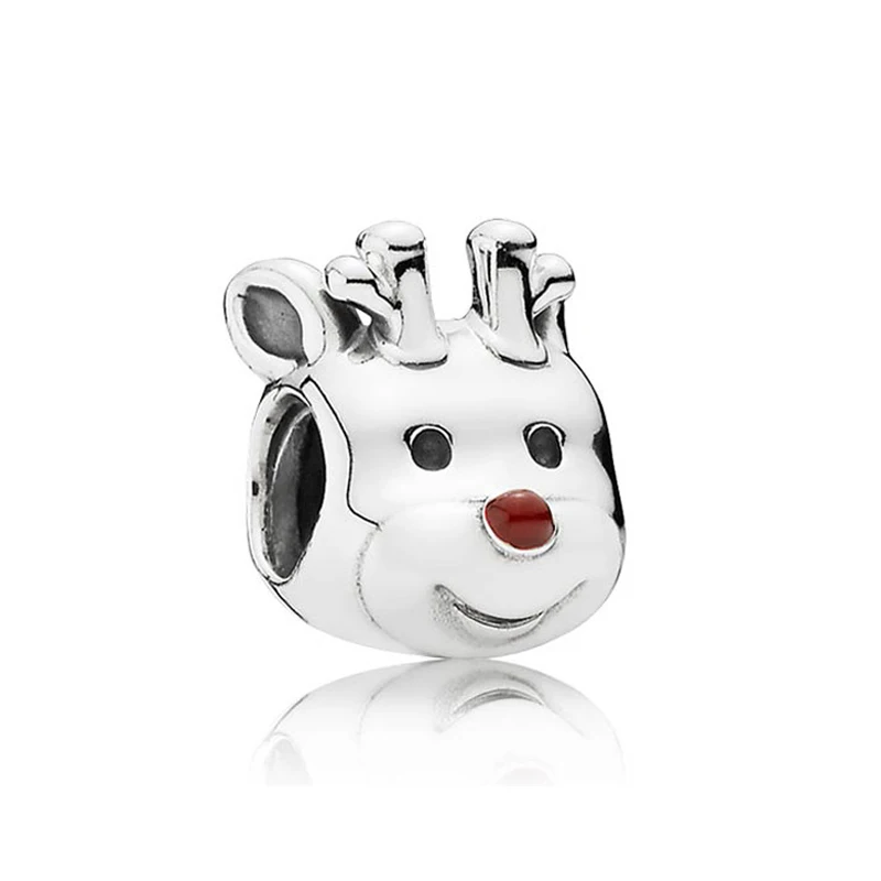 Подлинный женский браслет с красным оленем, подходящий для браслета Pandora
Подлинный женский браслет с красным оленем, подходящий для браслета Pandora