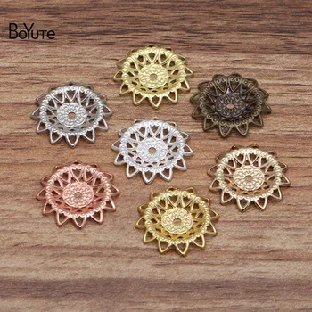 BoYuTe (100 Pieces/Lot) 21MM Metal Brass Filigree Flower Findings Diy Jewelry Making Hand Made Materials Wholesale
BoYuTe (100 Pieces/Lot) 21MM Metal Brass Filigree Flower Findings Diy Jewelry Making Hand Made Materials Wholesale