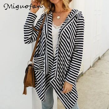 Miguofan hoodies Solid striped Women Autumn Sweatshirt Female Loose Long Sleeve Sweatshirt hooded Irregular zipper
Miguofan hoodies Solid striped Women Autumn Sweatshirt Female Loose Long Sleeve Sweatshirt hooded Irregular zipper