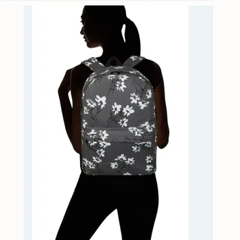 2020 new women's large-capacity women's bag gray background white flower simple trend canvas backpack schoolbag Softback
2020 new women's large-capacity women's bag gray background white flower simple trend canvas backpack schoolbag Softback
