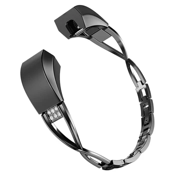 for Fitbit Alta/Fitbit Alta HR Small Women Metal Replacement Bands Accessories Straps Bracelet Bangle Wristbands (Black)
for Fitbit Alta/Fitbit Alta HR Small Women Metal Replacement Bands Accessories Straps Bracelet Bangle Wristbands (Black)