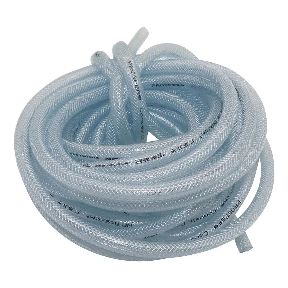 1m 8/12mm PVC Braid Reinforced Hose 8mm Inner Diameter Flexible Tube Plumbing Hoses Aquarium Fish Tank Irrigation Soft Pipe
1m 8/12mm PVC Braid Reinforced Hose 8mm Inner Diameter Flexible Tube Plumbing Hoses Aquarium Fish Tank Irrigation Soft Pipe