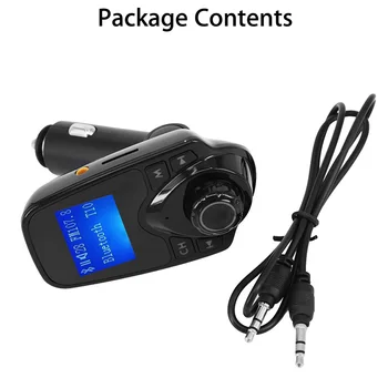 Dual USB car Phone Charging handsfree 5m Bluetooth V3.0 EDR Wireless Car Kit MP3 Player FM Transmitter Radio 1.44 inch
Dual USB car Phone Charging handsfree 5m Bluetooth V3.0 EDR Wireless Car Kit MP3 Player FM Transmitter Radio 1.44 inch
