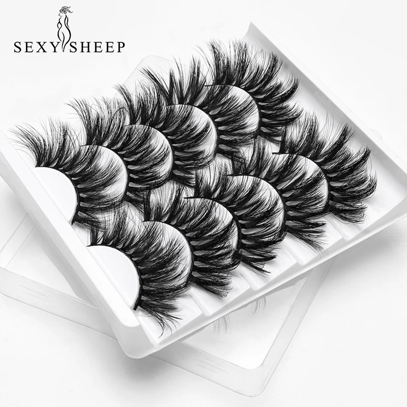5 Pairs Eyelashs Natural long 3D Faux Mink Eyelashes Thick HandMade Full Strip Lashes Volume Soft Mink Lashes False Eyelashe
5 Pairs Eyelashs Natural long 3D Faux Mink Eyelashes Thick HandMade Full Strip Lashes Volume Soft Mink Lashes False Eyelashe