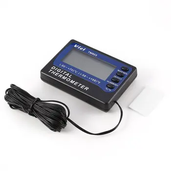 TM803 Digital LCD Display Thermometer Refrigerator Freezer Aquarium Medicine Box Temperature Sensor Meter Alarm Thermograph
TM803 Digital LCD Display Thermometer Refrigerator Freezer Aquarium Medicine Box Temperature Sensor Meter Alarm Thermograph